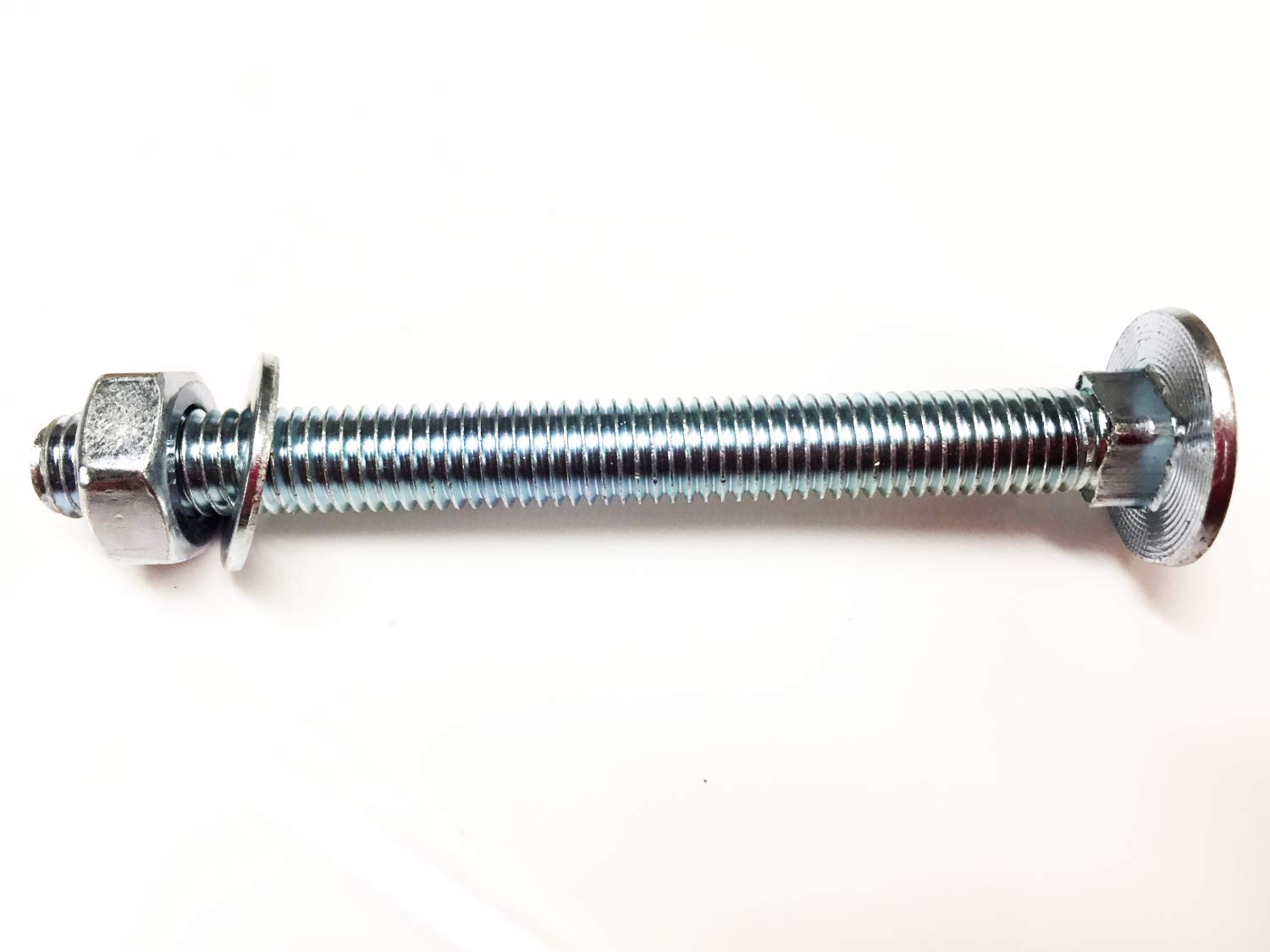 4 Bulloni Quadrati Per Carrozza Con Dadi In Acciaio BZP M10 X 160 - Foto 9