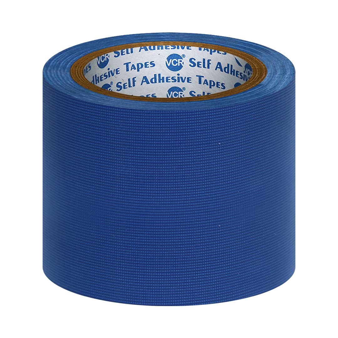 VCR Blue Duct Tape - 18 Meters in Length 96mm / 4" Width - 6 Rolls Per Pack - Strong Book Binding Tape - Waterproof Heavy Duty Duct Tape (B07SV3HZP6) Amazon Price History, Amazon Price Tracker