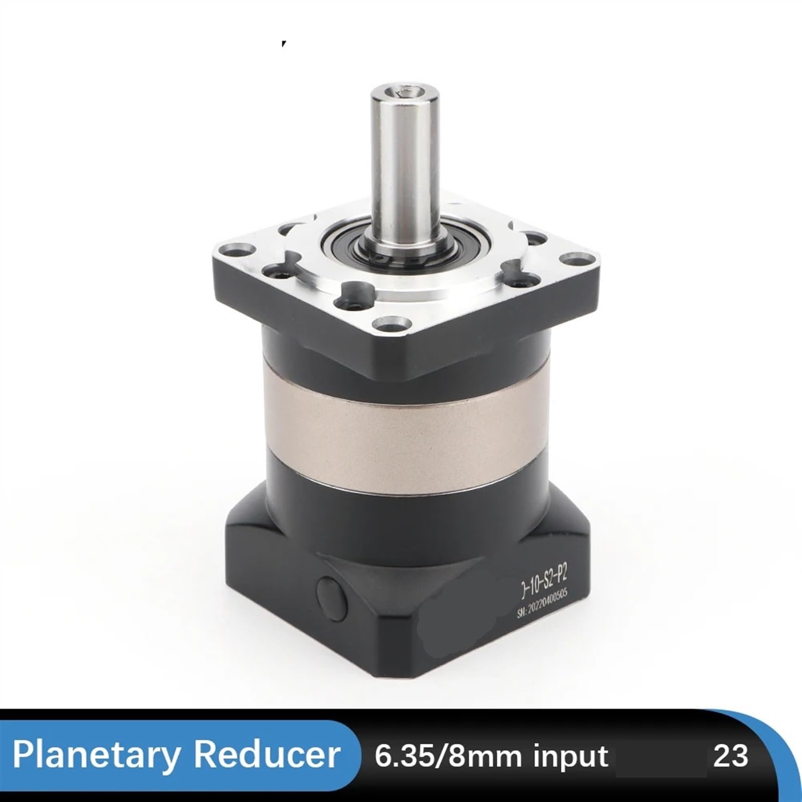 23 Precyzyjna przekładnia planetarna 57 mm Współczynnik reduktora silnika 5 10 20 ~ 100:1 Przekładnia silnika 1 szt. (stosunek 50 do 1,6,35 Wejście 14 wyjście)