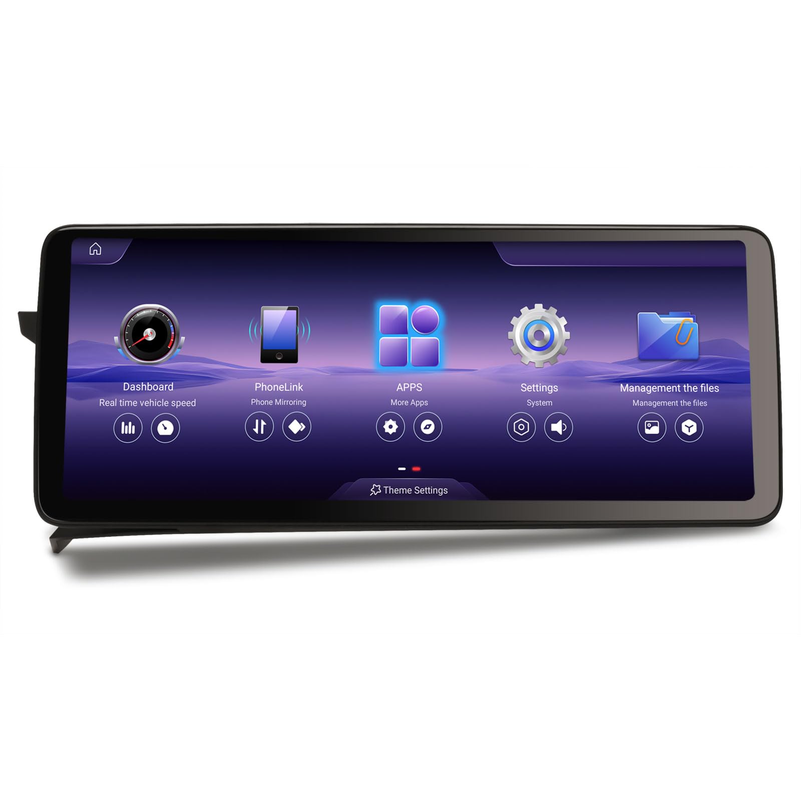 Erisin Qualcomm 8GB+128GB 12,3 Pulgadas Android 14 Radio Coche GPS para Mercedes Benz Clase C W204 S204 NTG 4.5 Soporta Navegador CarPlay Android Auto Bluetooth Dab+ WiFi 4G DSP Pantalla IPS Estéreo