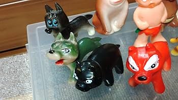 【希少 レア】狼少年ケン人形 10体　森永まんがココア 非売品 ヴィンテージ Amazon.co.jp: 懸賞 森永 まんがココア 狼少年ケン 人形 10体セット