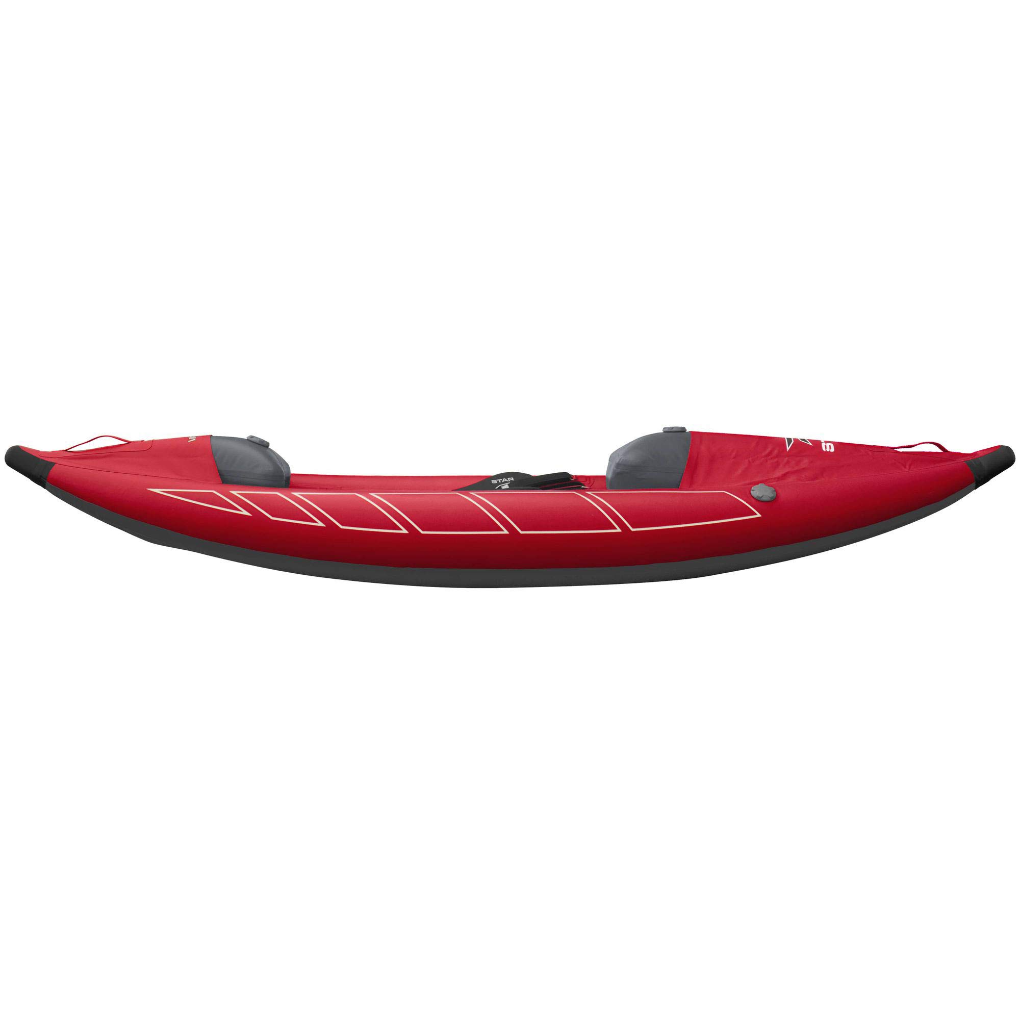 Star Viper Inflatable Kayak-Red