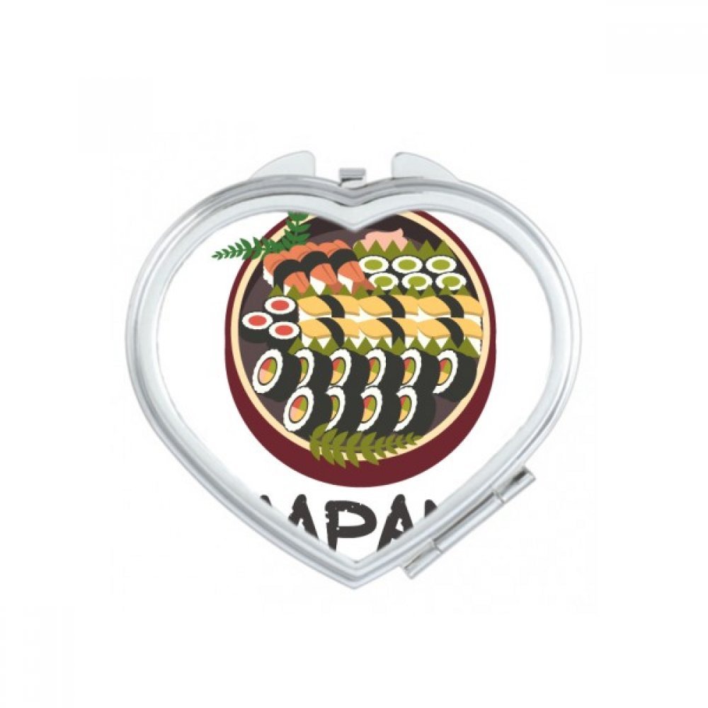 Miroir de maquillage sushi japonais le petit cadeau mignon pour femme et voyage multicolore