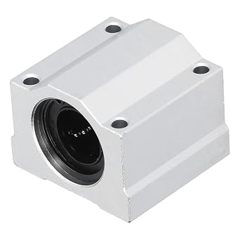 Linear Ball Bearing Slide 20mm Aluminum Alloy CNC Slide Bushing Roller Bearing Block for Electronic Equipment Linear Motion Guide Shaft
