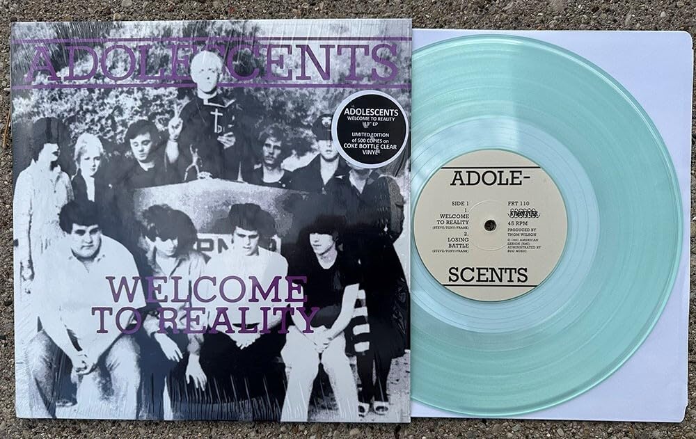 ADOLESCENTS Welcome to Reality Ep (Vinyl)