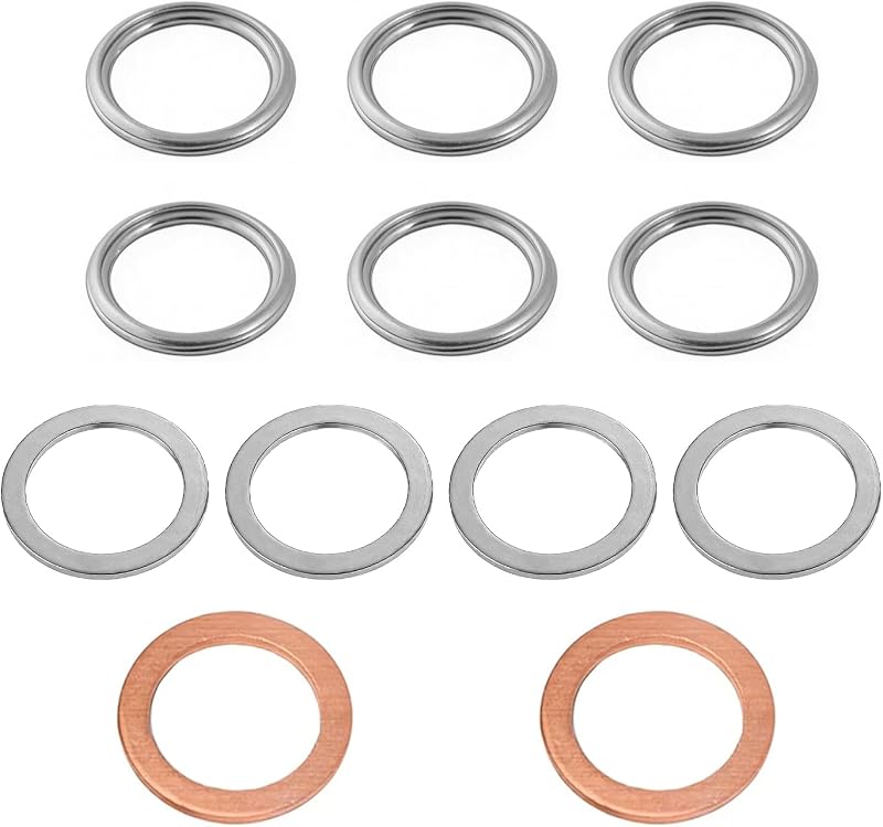 Kit de juntas do diferencial e arruelas de esmagamento do bujão de dreno winterrock para Toyota e Lexus – 14 unidades