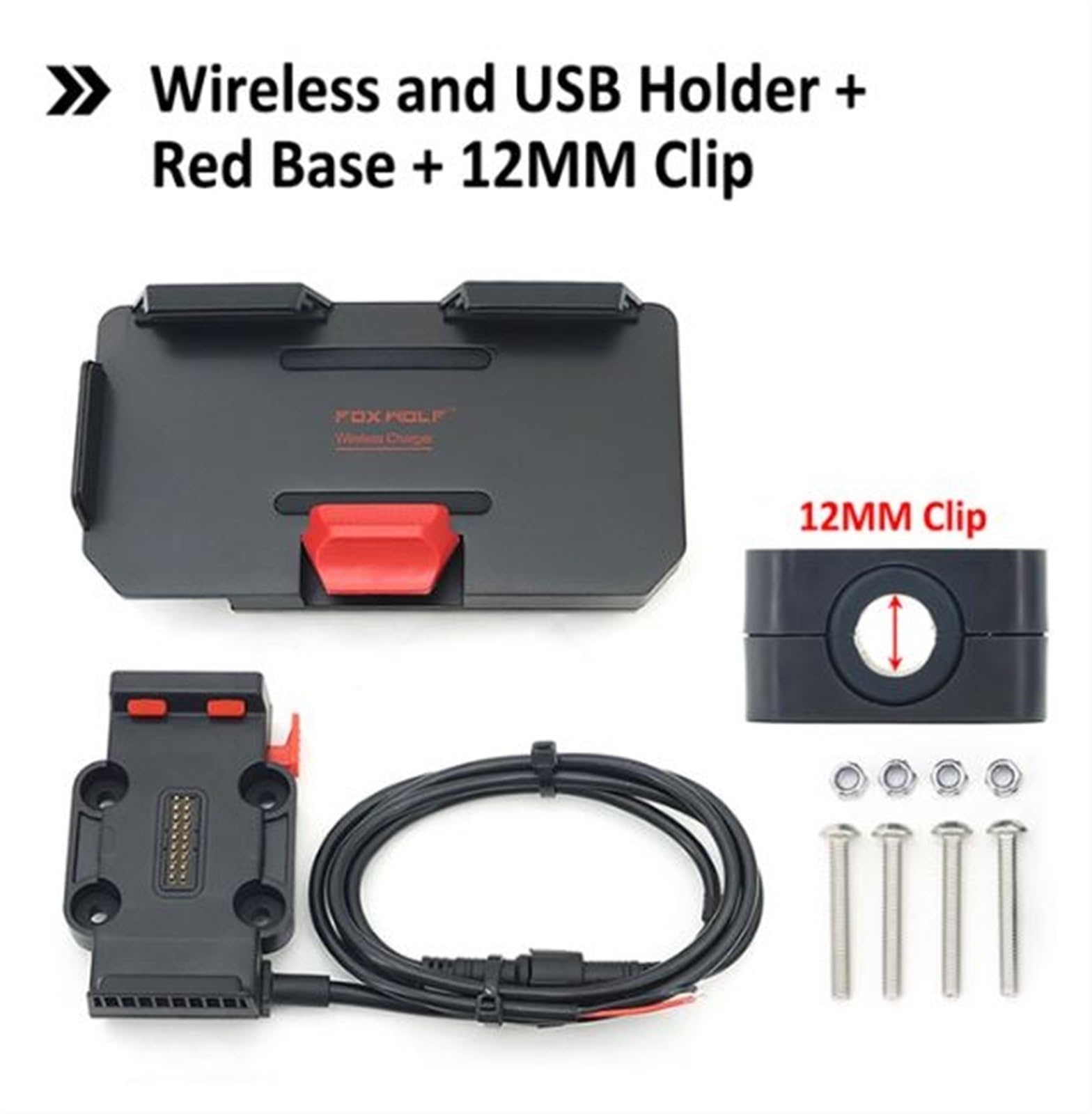 Charge sans Fil 12mm 16mm 22mm Barre transversale Arceau
