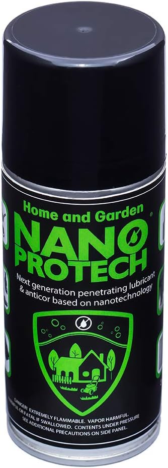 Nanoprotech Home and Garden Purpose Lube Avoid Metal Corrosion Fluid Film Outdoor Water Protection Smart Straw Spray Multi Use Lubrication Premium USA