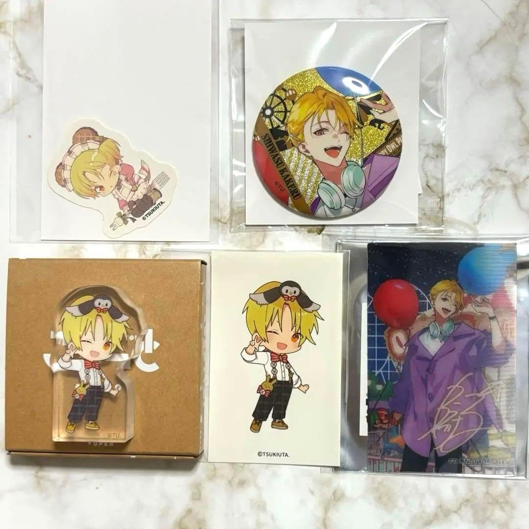 ツキウタ ツキショ わんぱく師走駆 缶バッジ まとめ売り