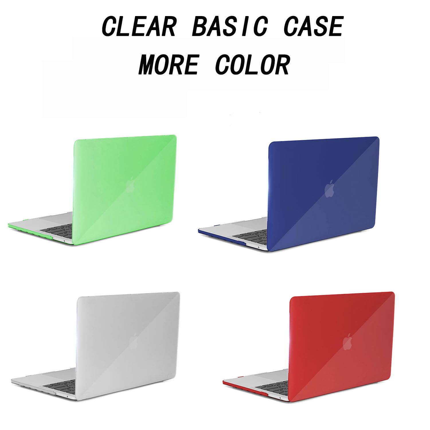 Estuche Dura para MacBook Pro 15 Pulgadas 2019 2018 2017 2016 A1990 A1707 con Touch Bar y Touch ID, Carcasa Rígida Protector de Plástico Cubierta,Cristal Rosa