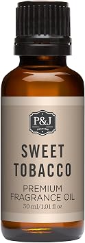 P&J Trading - Sweet Tobacco Scented Oil 30ml - Fragrance Oil for Candle Making, Soap Making, Diffuser Oil