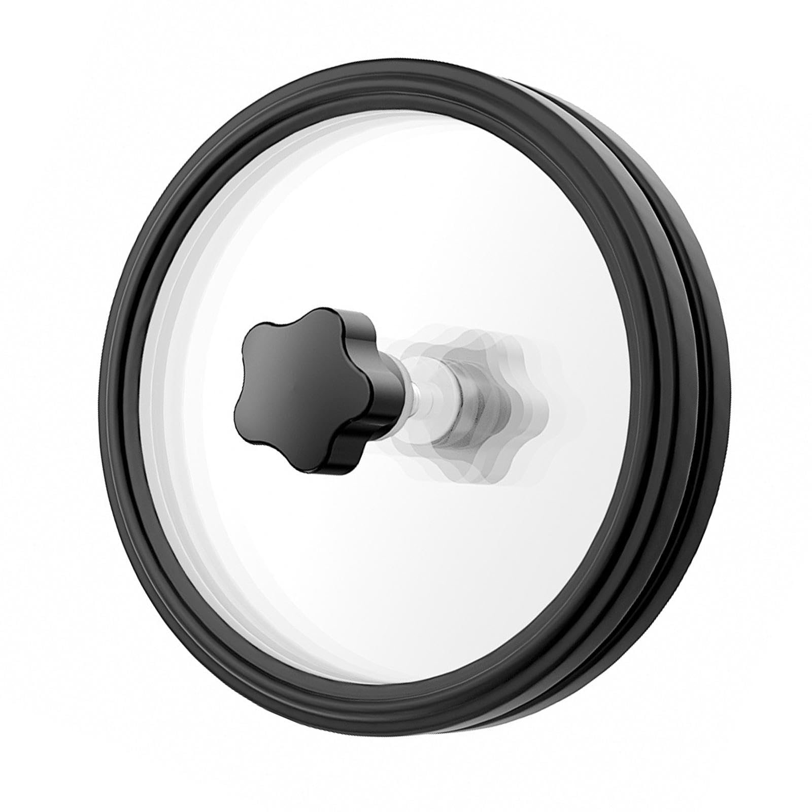 Morsetto per la Pulizia di Dischi in Vinile, Strumento per Risparmiare Etichette per Dischi in Vinile LP, rondella per Dischi in Vinile, Protezione, 116 mm Nero