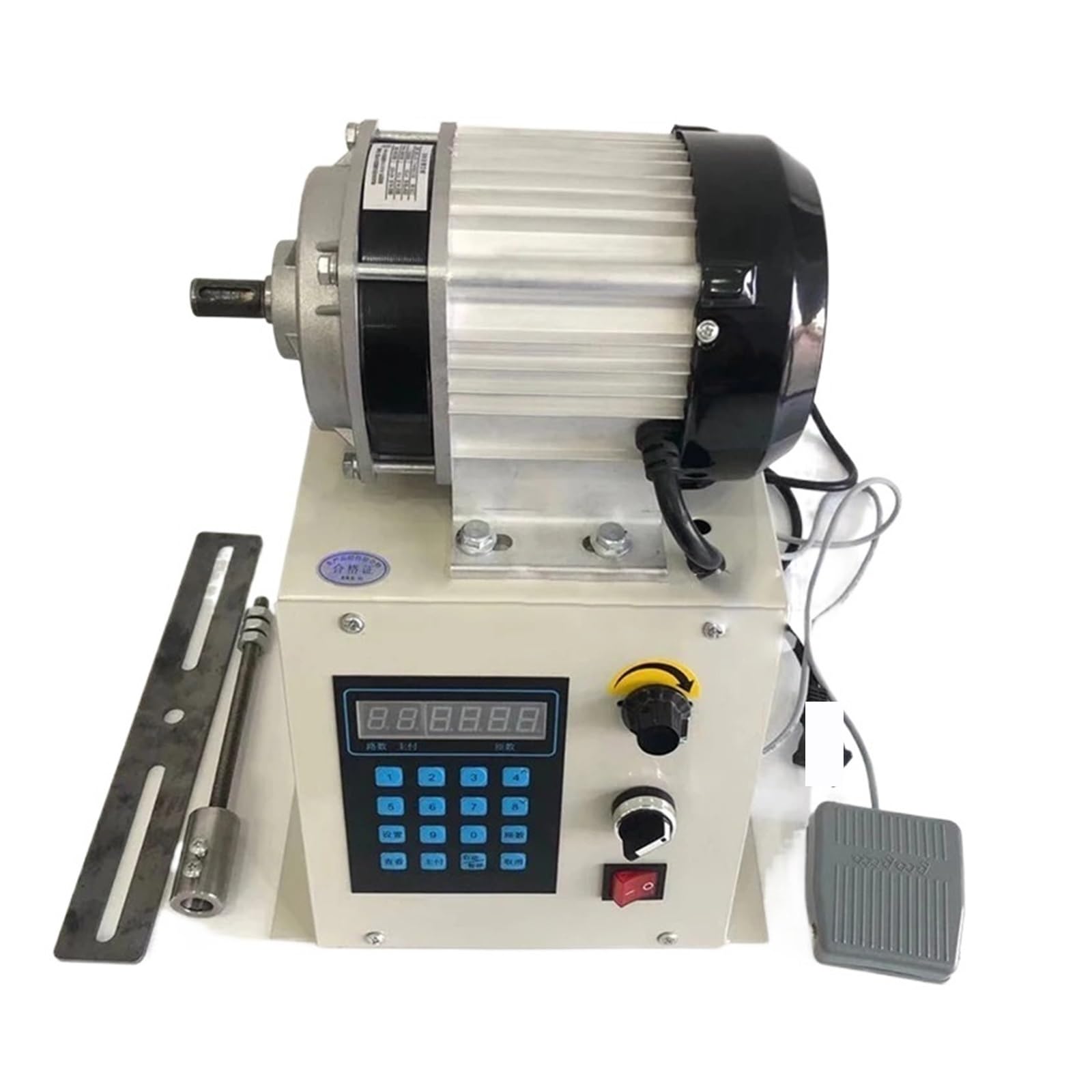 Macchina avvolgitrice per bobine, Doppia avvolgitrice CNC, avvolgitrice automatica elettrica, avvolgitrice a coppia elevata for strumenti di riparazione del motore(800W)