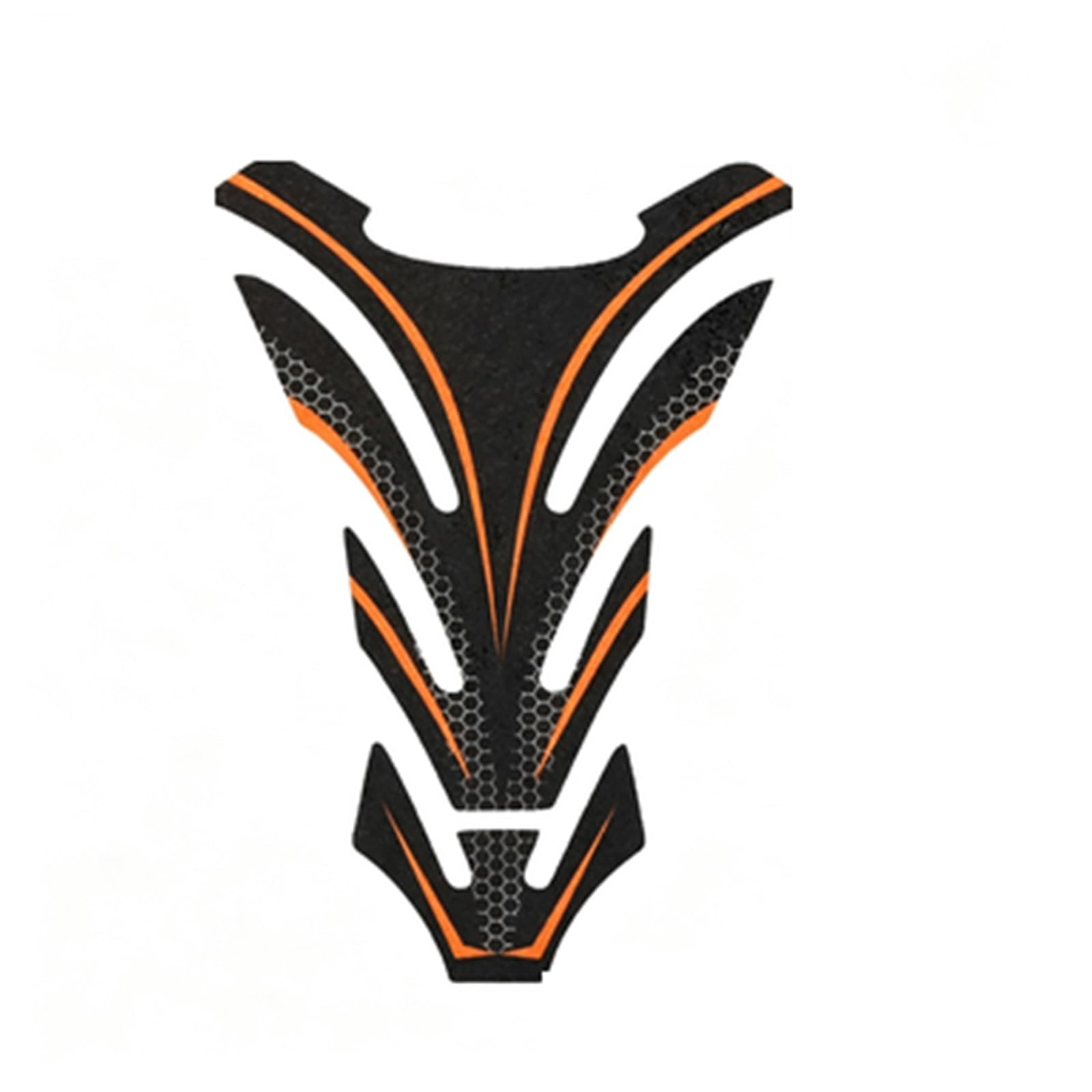 Motorcycle Fishbone Tank Pad Protector Sticker Decals for Kawasaki for ER-6N for Ninja H2 H2R for Z400 Streetfighter(Color22)