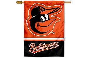 Official Baltimore Orioles 3x5 Double-Sided House Flag