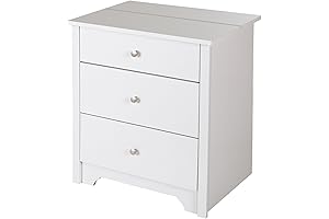 Vito Nightstand with 2 Drawers and Charging Station: Embrace Style and Functionality at Your Bedside