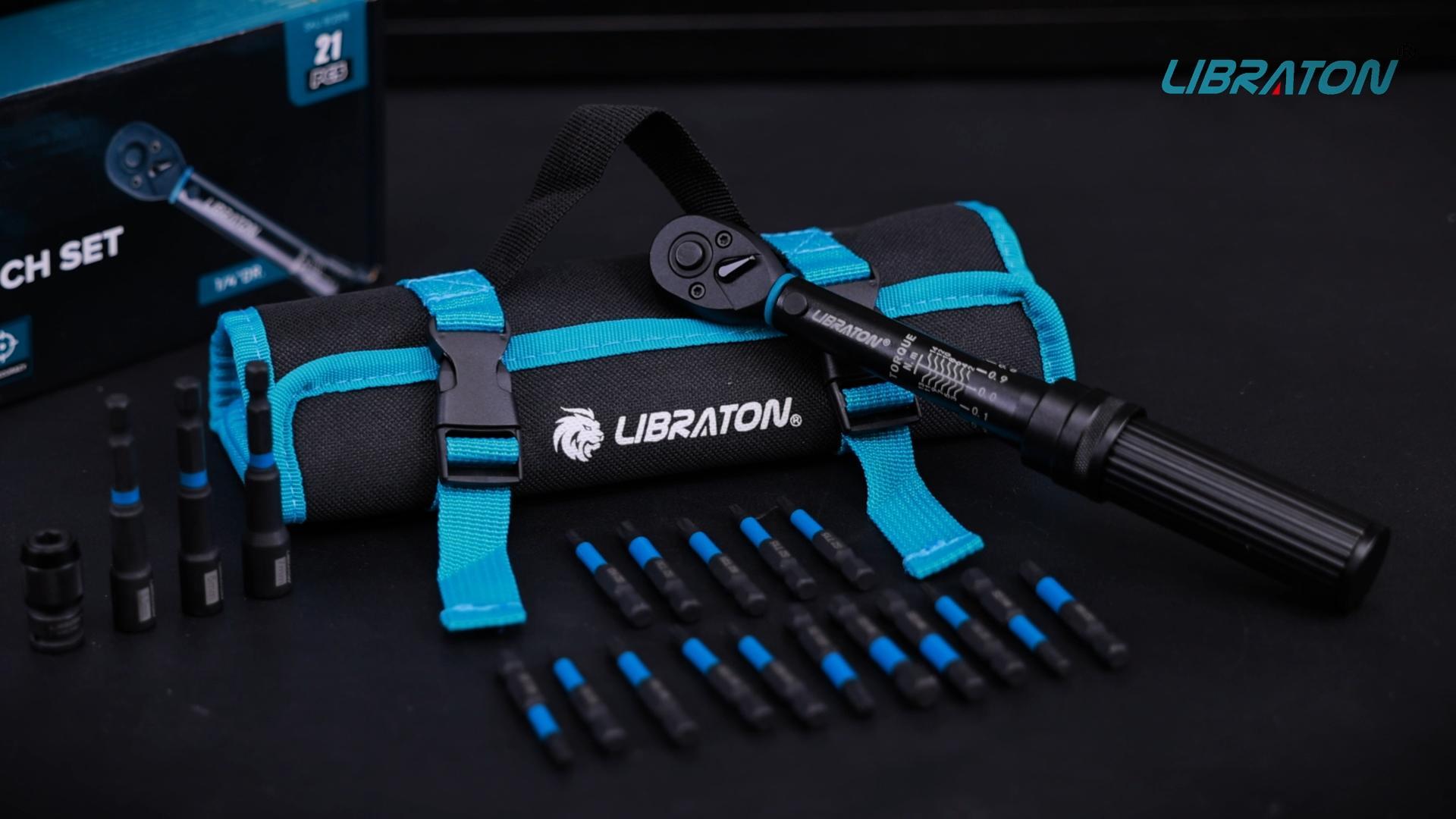 Amazon | LIBRATON 自転車用 トルクレンチセット プレセット型 2-14N.m
