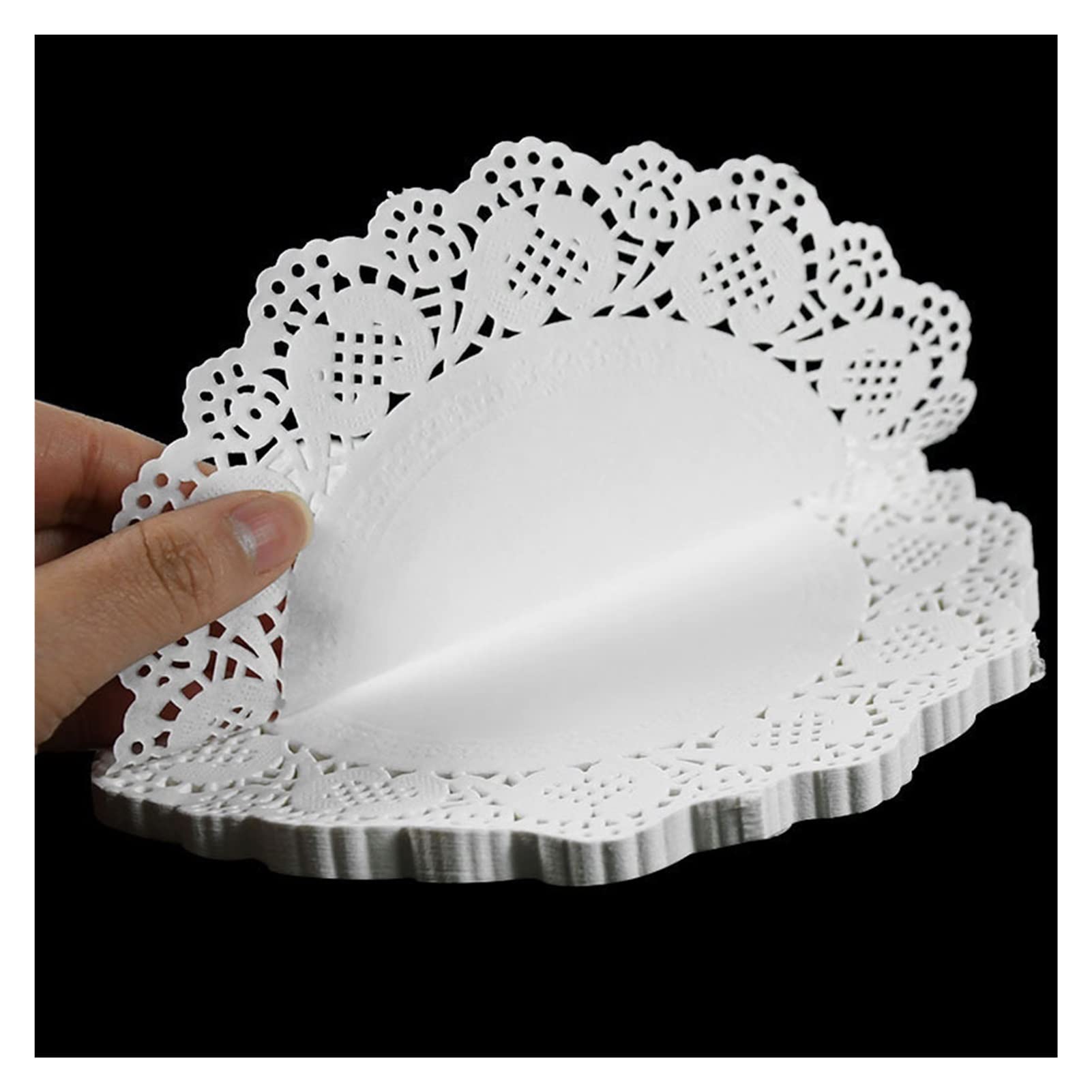Handgeweven ronde geweven placemats set van 5 - boho maïsschil