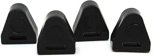 JSP Manufacturing Tope de parachoques de goma para puerta trasera 16633065 LH o RH para Chevrolet Silverado GMC Sierra (4)