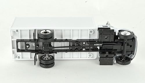 Miniatura 4 de NewRay International 4200 1:43 diecast 8" entrega modelo Box Truck Blanco N147