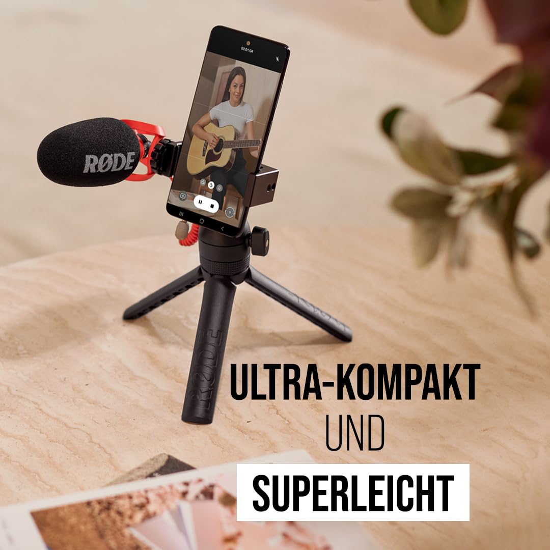 RØDE VideoMicro II – Ultra-kompaktes Richtrohrmikrofon für Kamera oder Mobilgerät, mit XLR