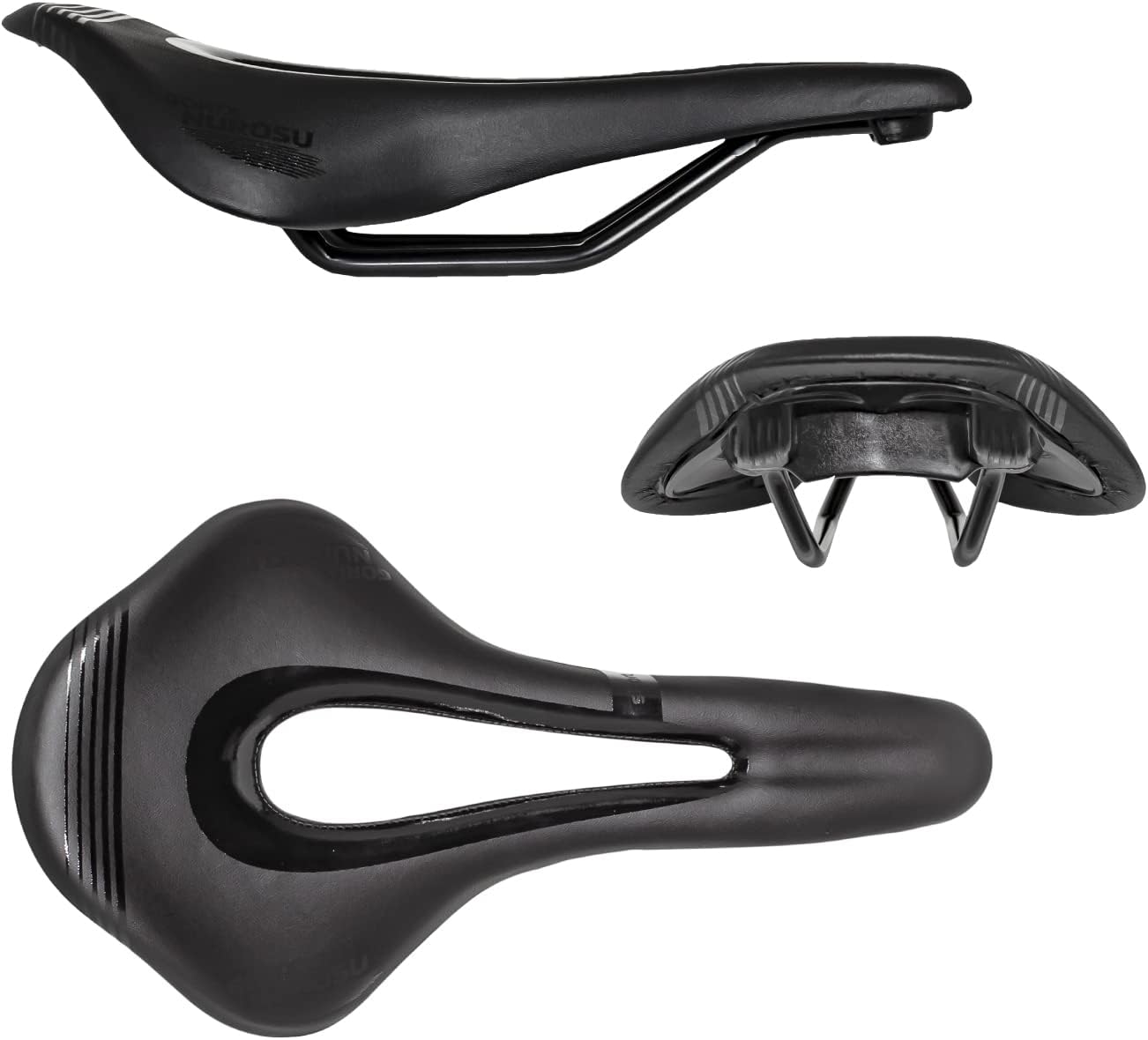 GORIX Bike Short Saddle Seat Short Nose Lightweight MTB Road Bicycle(GX-NUROSU)