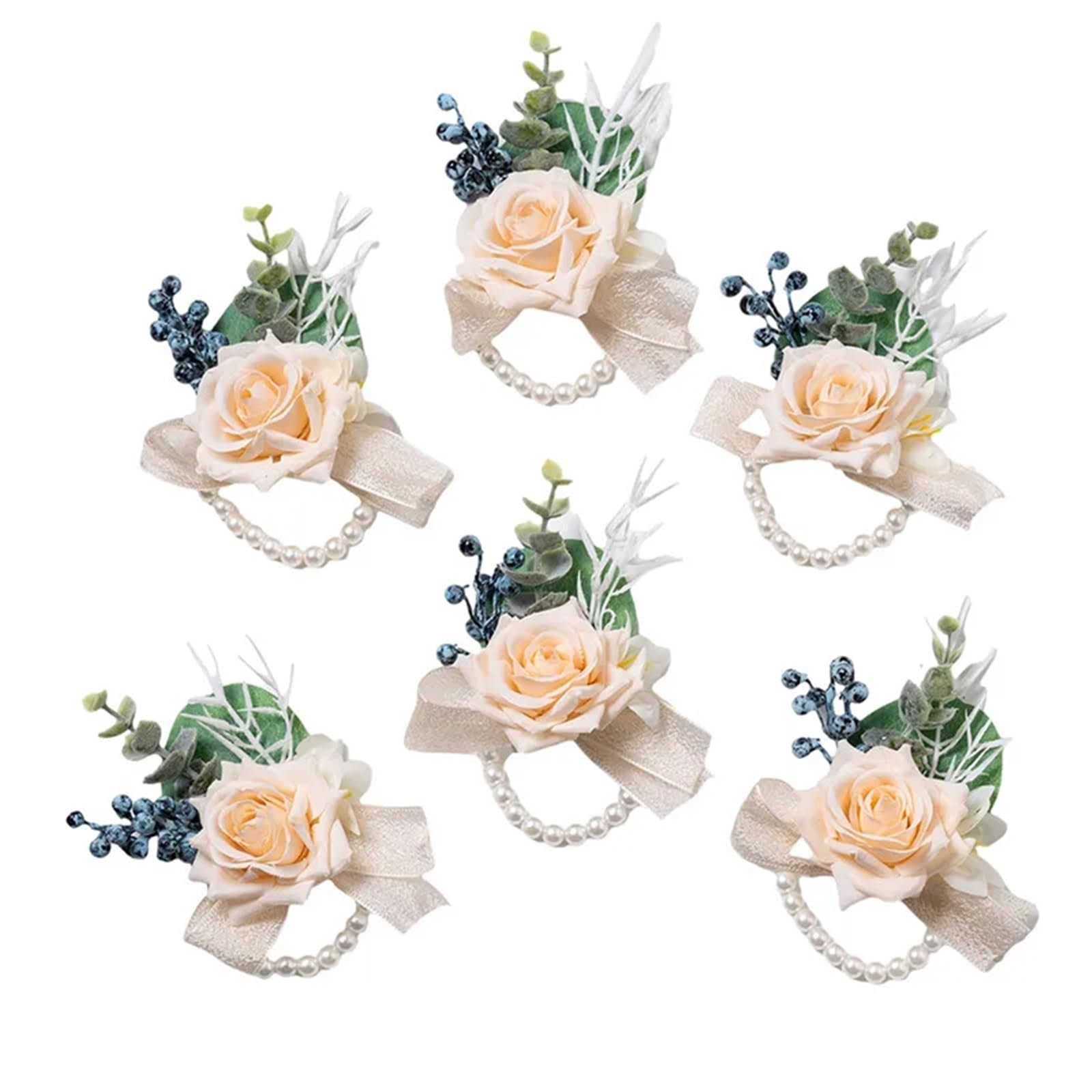 Boutonnière pour hommes et accessoires de bal mariage chic