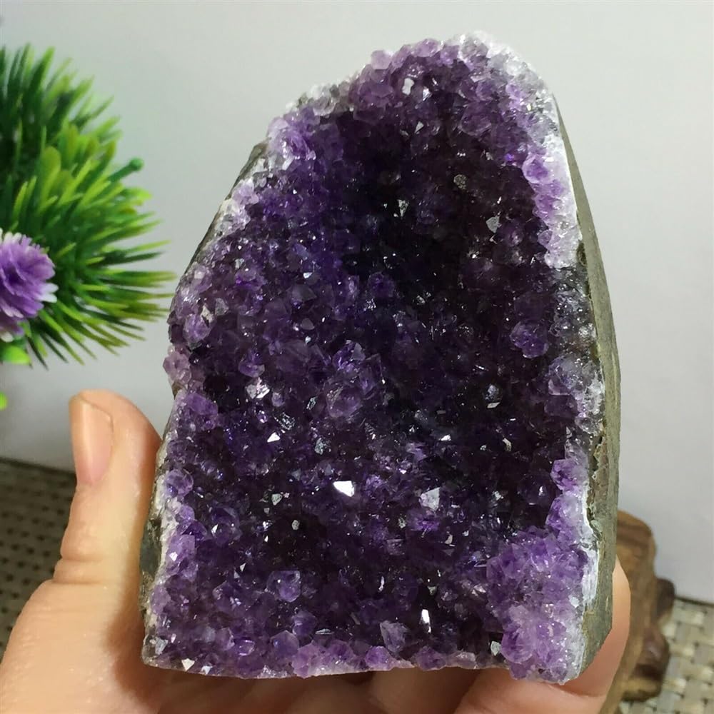 Uruguay Dream Amethyst Quartz Crystal Cluster Ornaments (Size : 950-1kg)