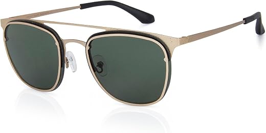Vincent Chase By Lenskart | Full Rim Square | VINTAGE | 100% UV Protected | Men &amp; Women | Large | VC S12938