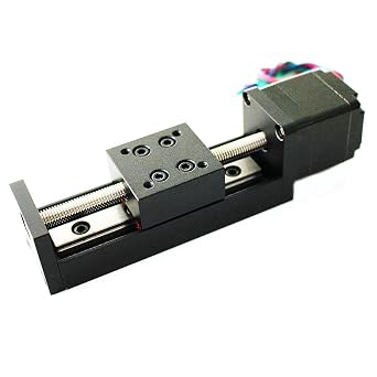 150mm Effective stroke Mini T Type Sliding Table with Linear Rail Guide and 28mm NEMA 11 Stepper Motor for Enhanced Precision industry(150mm 2mm pitch)