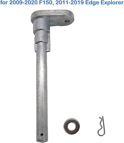 Miniatura 16 de Pasador de bisagra de puerta de combustible con resorte de puerta de gas para 2015-2020 F150 Tapa de gas suelta reparación permanente