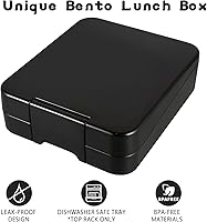 Vista 3 de Lonchera Bento para niños con termo de sopa de 10 onzas, recipientes de almuerzo a prueba de fugas con 4 compartimentos, tarro térmico