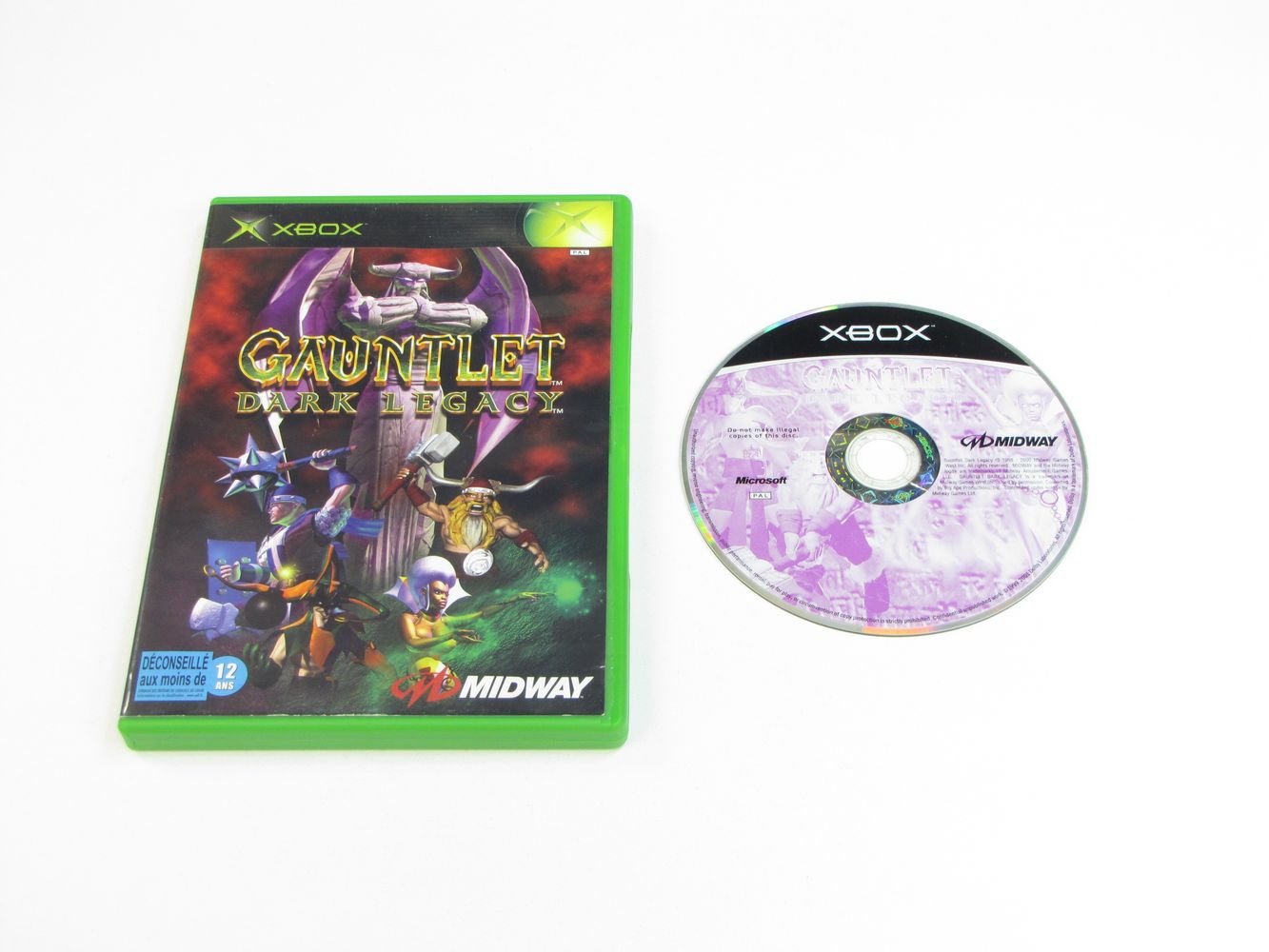Gauntlet Dark Legacy Sur Xbox (première Génération) - Version FR Complète - Jeu Rare Bon état