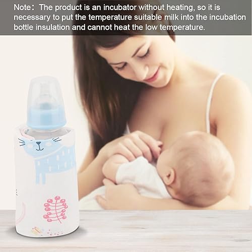 Miniatura 8 de GOTOTOP Bolsa calentadora de botellas, calentador de botellas, calentador de leche, bolsa enfriadora portátil con puerto de carga USB para el