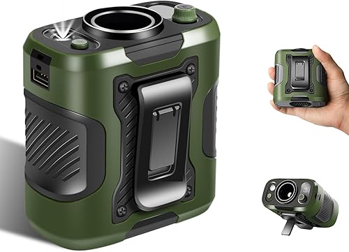 Ventilador de cintura portátil, ventilador de cinturón portátil con 100 velocidades, 13500 RPM, banco de energía recargable por USB, ventiladores disponible en Yaxa Colombia