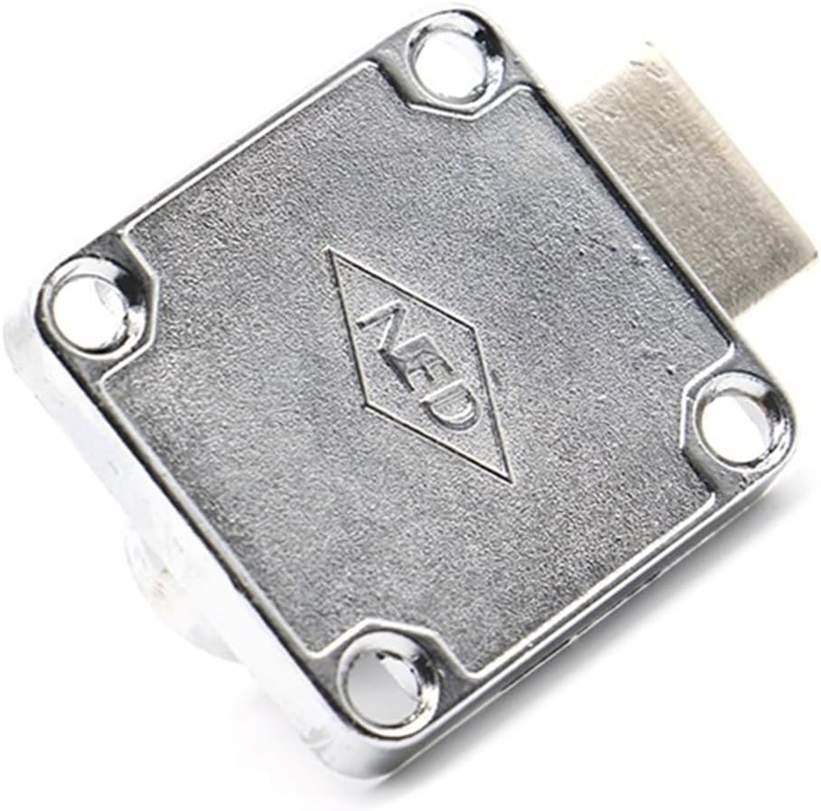 Cam Lock Zinc Alloy Locks with Iron/Plastic Key for Furniture Hardware 1Pcs(32mm with Iron Keys)