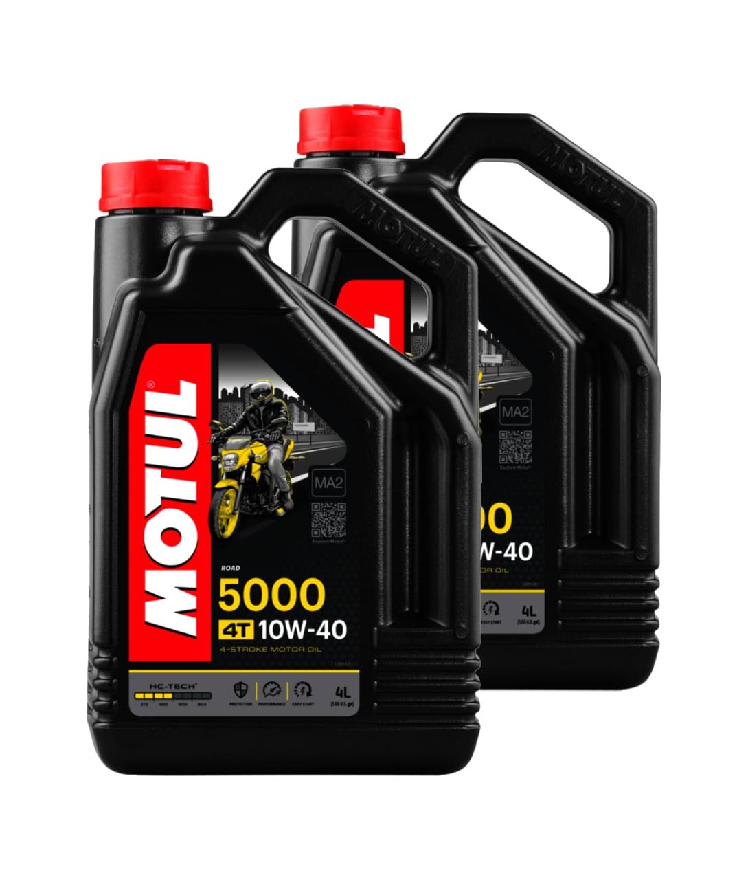 Kit de 2X Aceite de Motor 5000 4T 4L KT-227