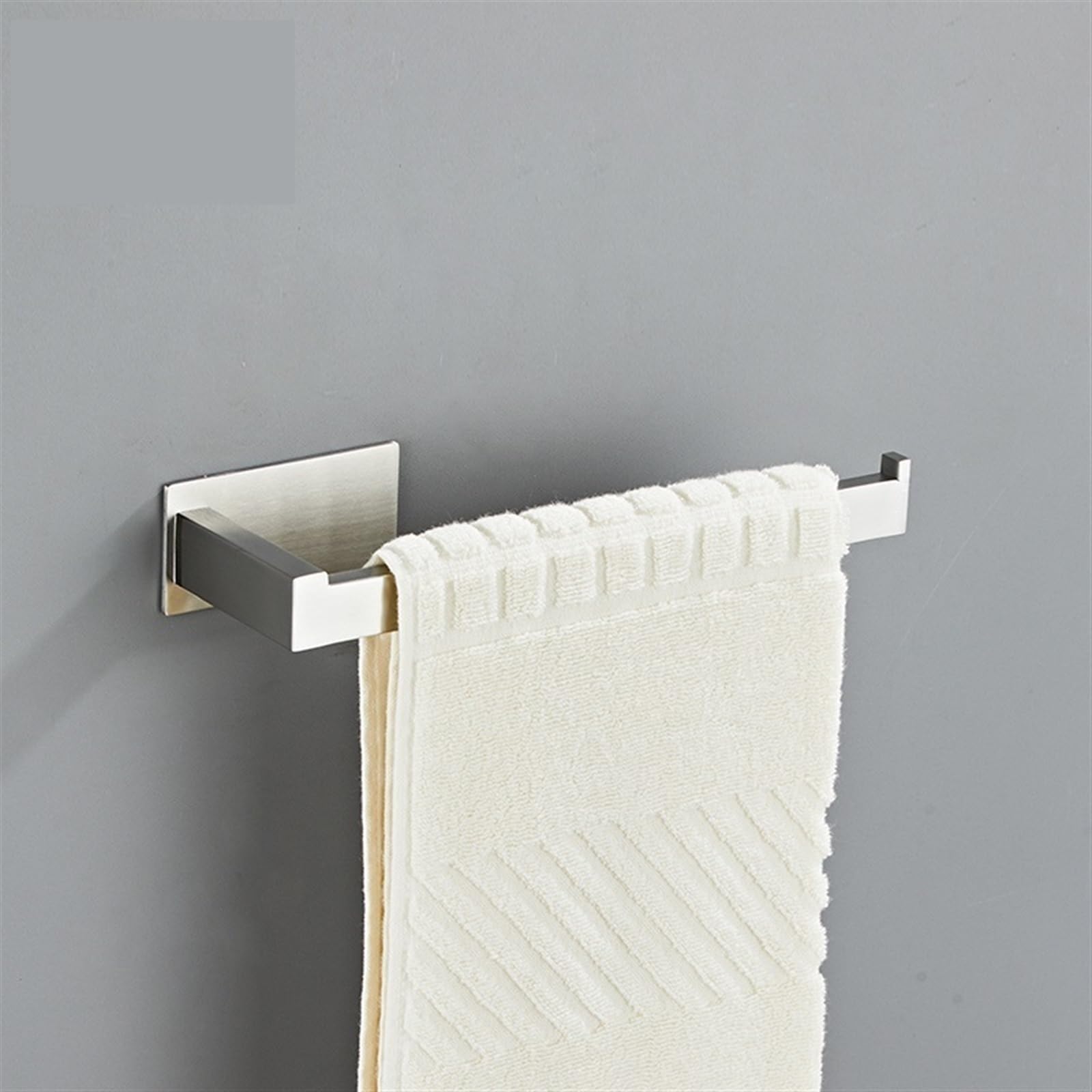 Porta Scottex Cucina Set di accessori for il bagno in acciaio inossidabile argentato Portasciugamani Porta carta igienica asciugamani Gancio Accessori for(L Single shot)