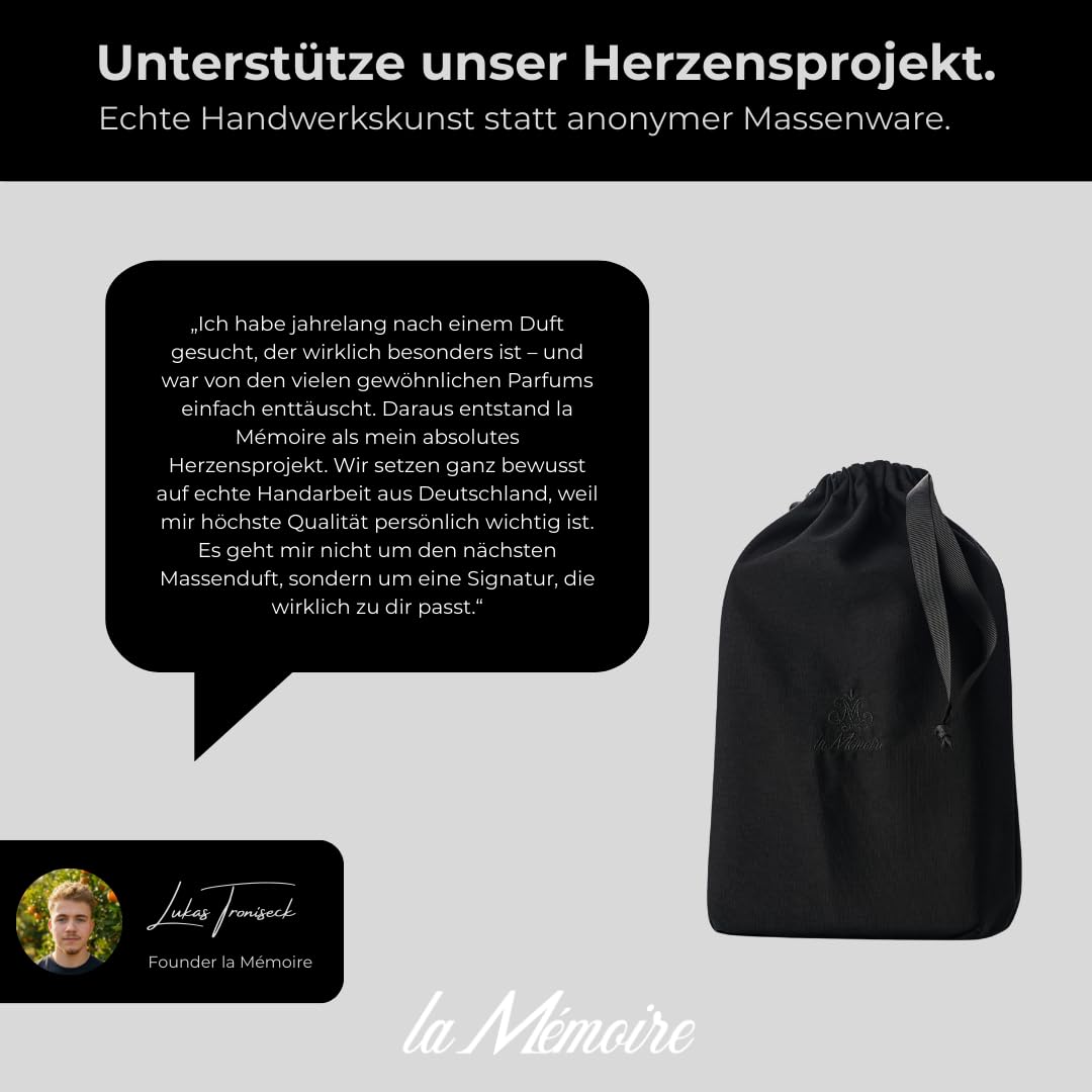 Odyssey Extrait de Parfum Herren - Langanhaltend, Intensiv, Hochwertige Box in Lederoptik - Qualitative Duftöle - Parfum Geschenk für Männer - Parfüm Herren Made in Germany - 50ML
