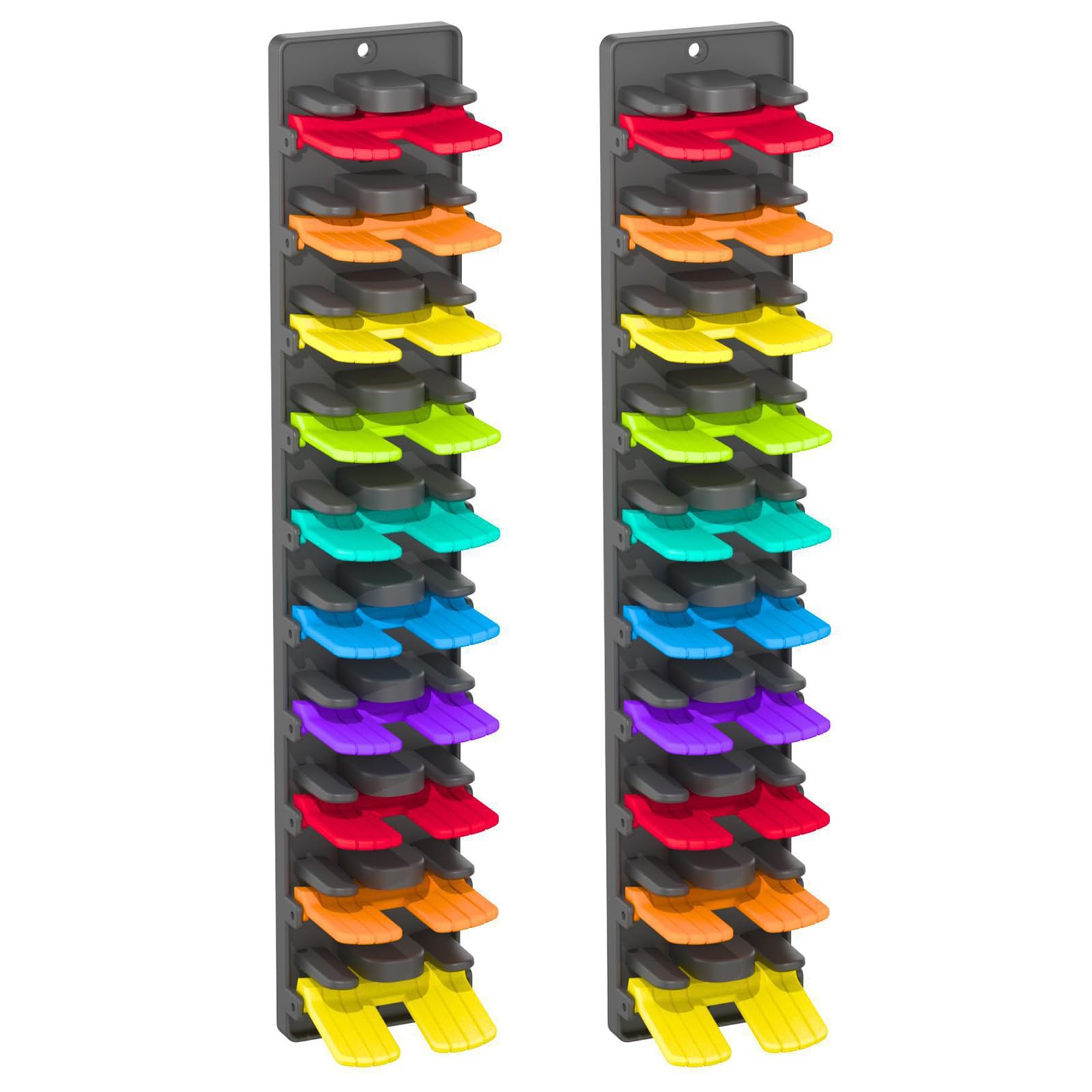 Yhplxyuus Hat Rack for Wall, Hat Organizers for Baseball Cap Holds 10 Hats Caps Hook Hanger, Baseball Hats Holder Storage Display Door Hanger Holder