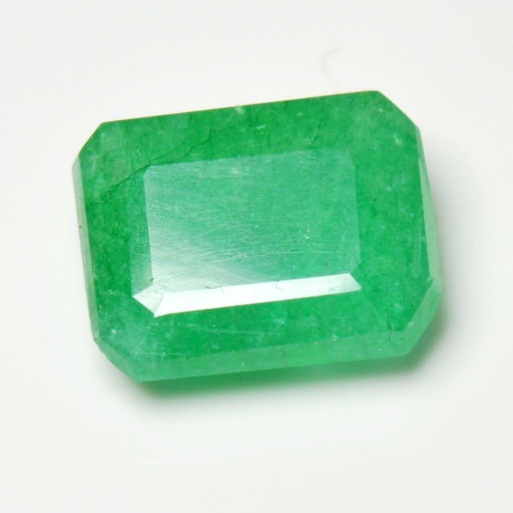 Natural Genuine Emerald Loose Gemstone 7.6 Carat Square Shape May Birthstone with Wholesale Price