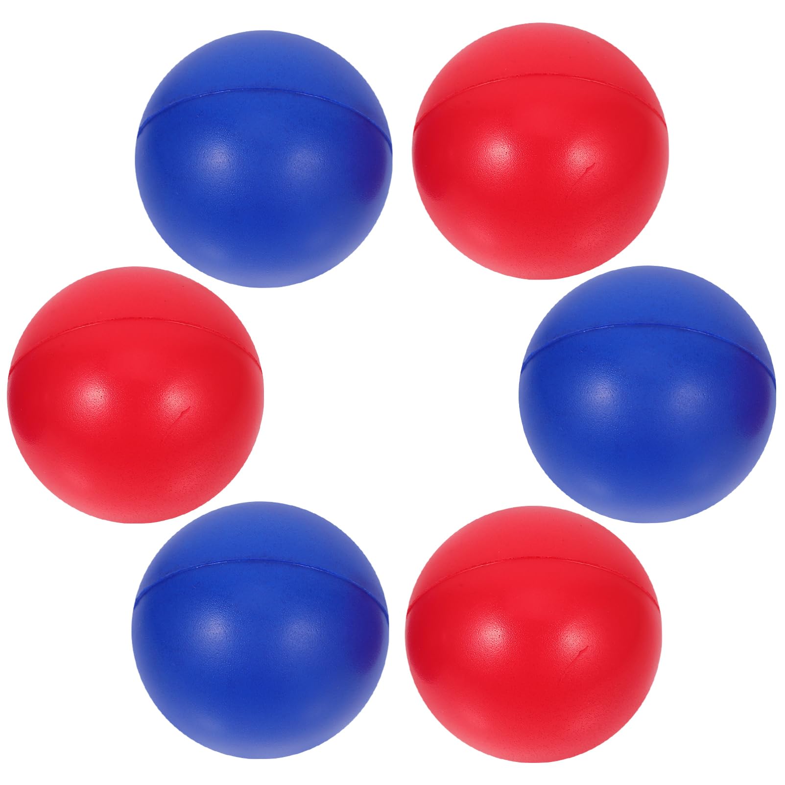 LIOOBO 4sets 6pcs Beach Paddle Balls Soft Safe Training Balls for Outdoor and Exercise with Friends Beach Park 6pcs*4