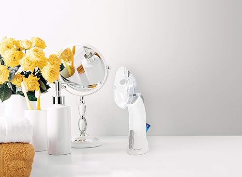 Miniatura 14 de PureGuardian MST55 Inhalador portátil de vapor y niebla caliente, bandeja de aceite esencial, tratamiento de vapor natural de mano ideal para