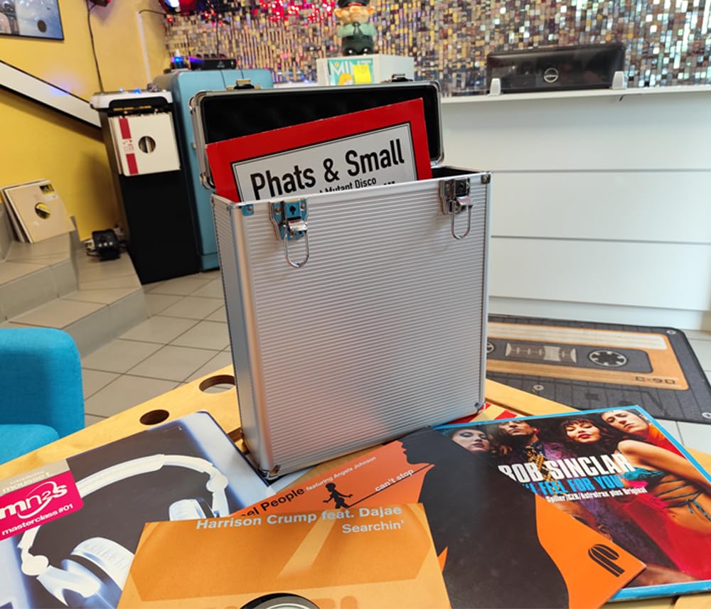 Protected LP Koffer für 25x Schallplatten