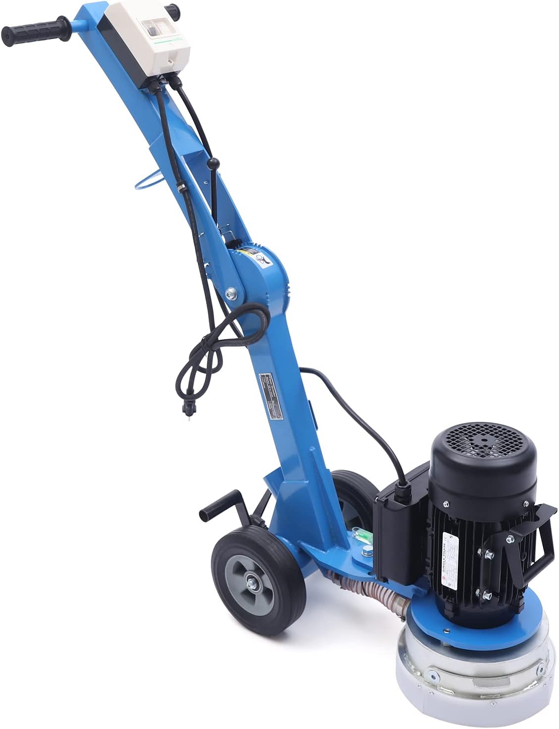 Electric Concrete Floor Grinder, HandPush Concrete Floor Polisher 1.5HP Floor Buffer Machine