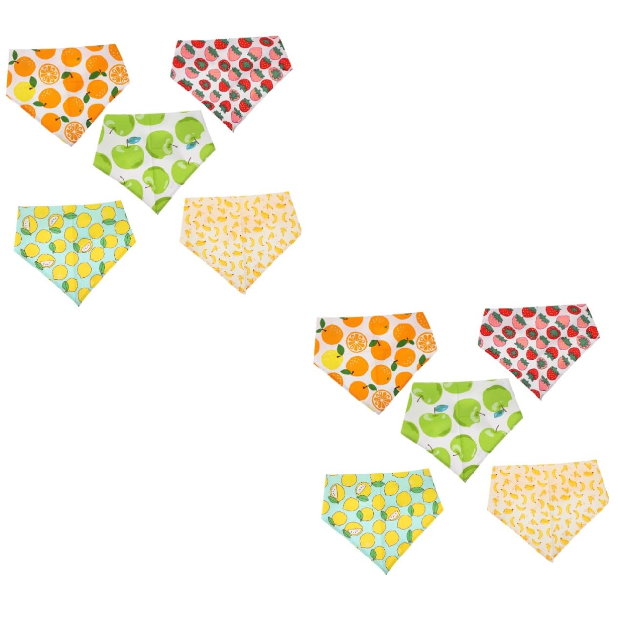 Bandana d'été pour animaux YARNOW absorbe la bave de chiot avec cette écharpe fraîche
