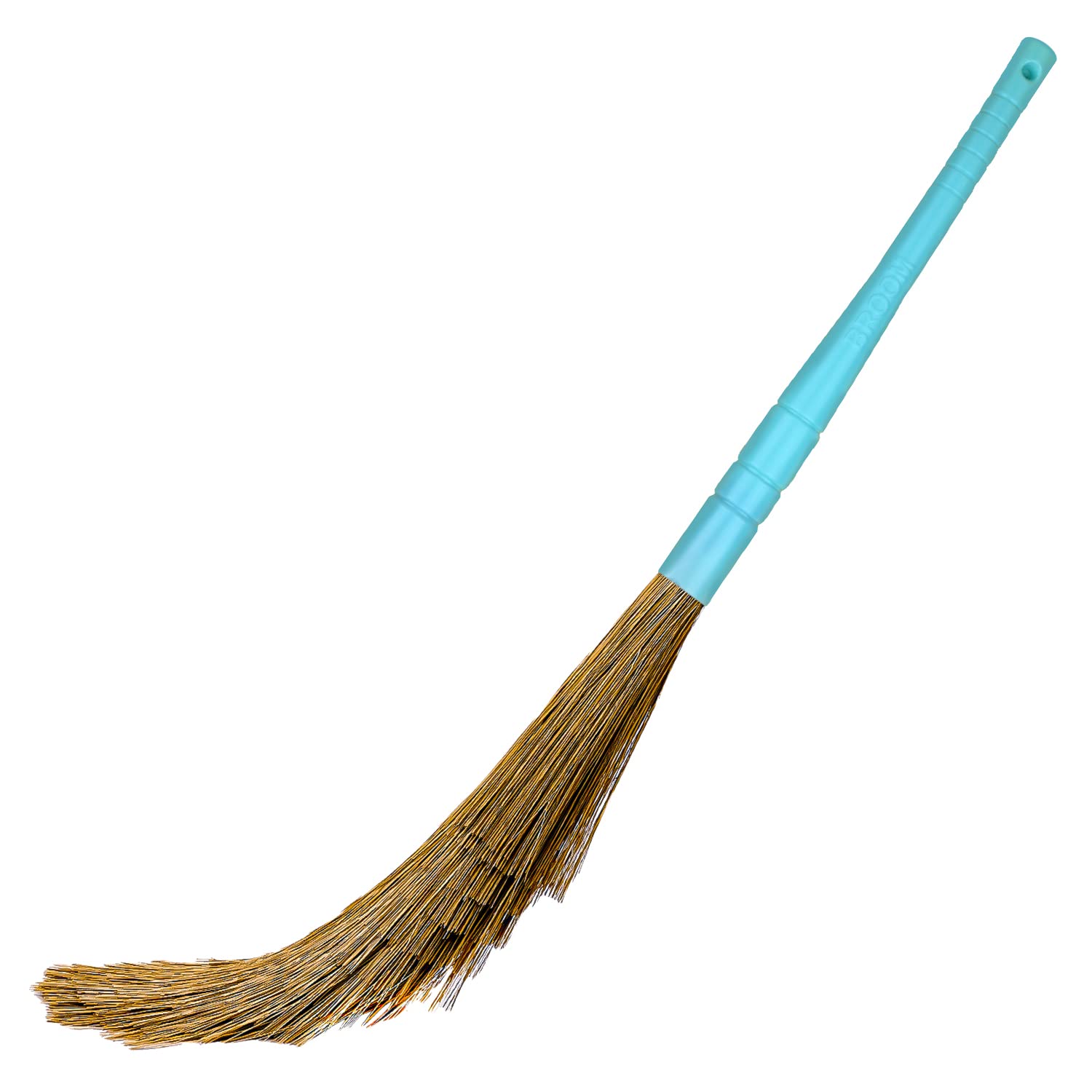 Zureni ZU-44 No Dust Floor Broom Broomstick Phool Jhadu Sweep with Long Handle Lightweight for Easy Floor Sweeping Home Bedroom Kitchen Cleaning (Pack of 1, Random Color, Synthetic Grass) (B0BVM647MJ) Amazon Price History, Amazon Price Tracker