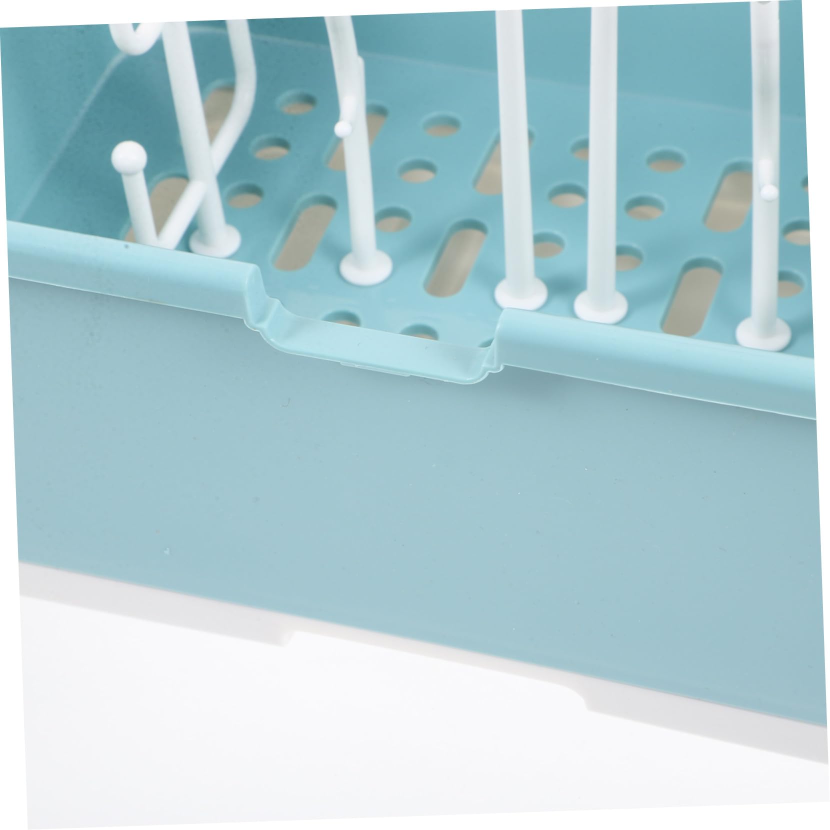 Babyflaschen Trockenbox aus Pp, Grün, für Zubehör und Becher | 1 Stück, Flaschen Stehend Haltend, Geeignet für Babyshower und Stillzubehör, Aufbewahrungsständer