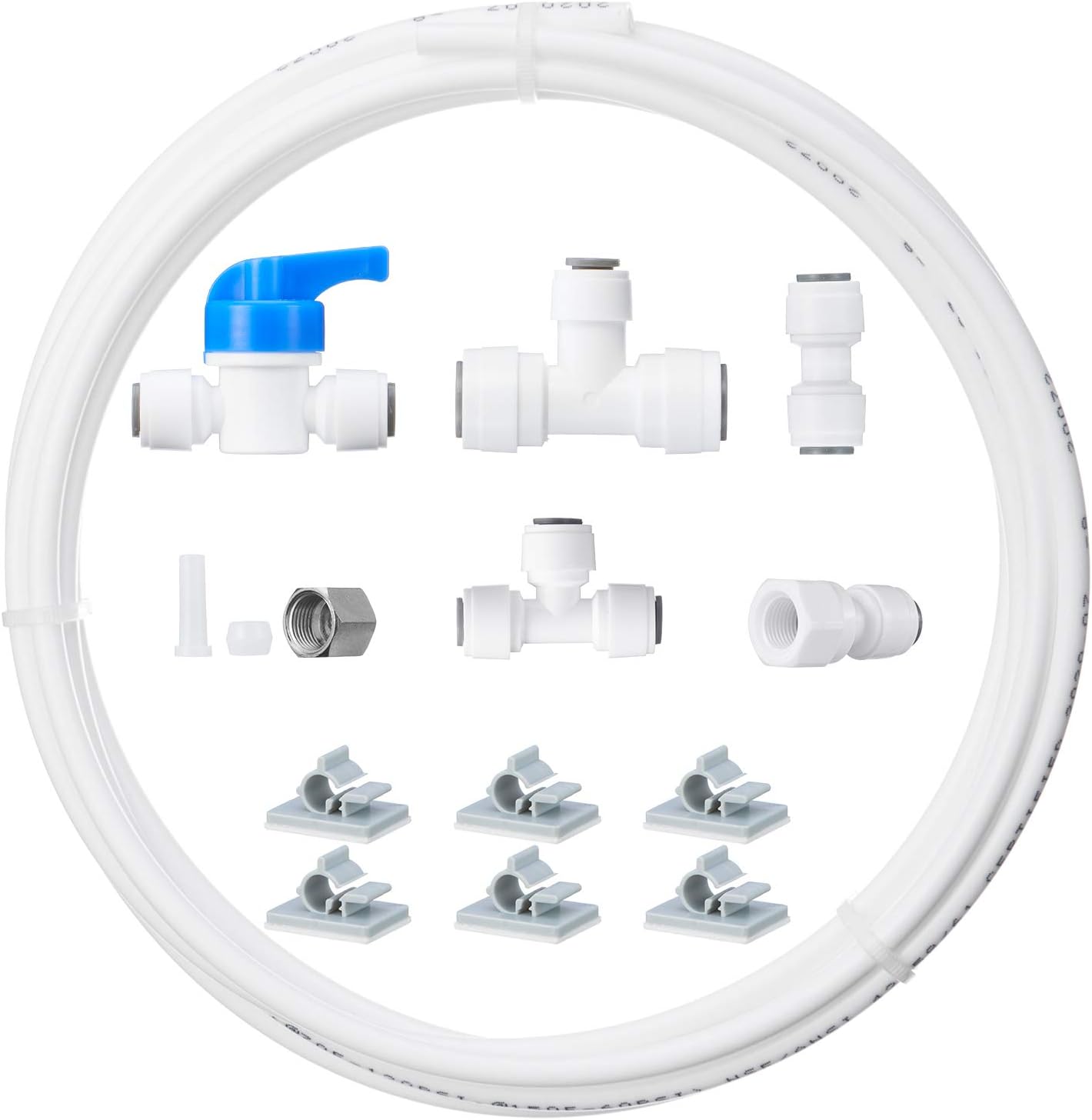 Water Line Hookup and Installation Kit for Refrigerators