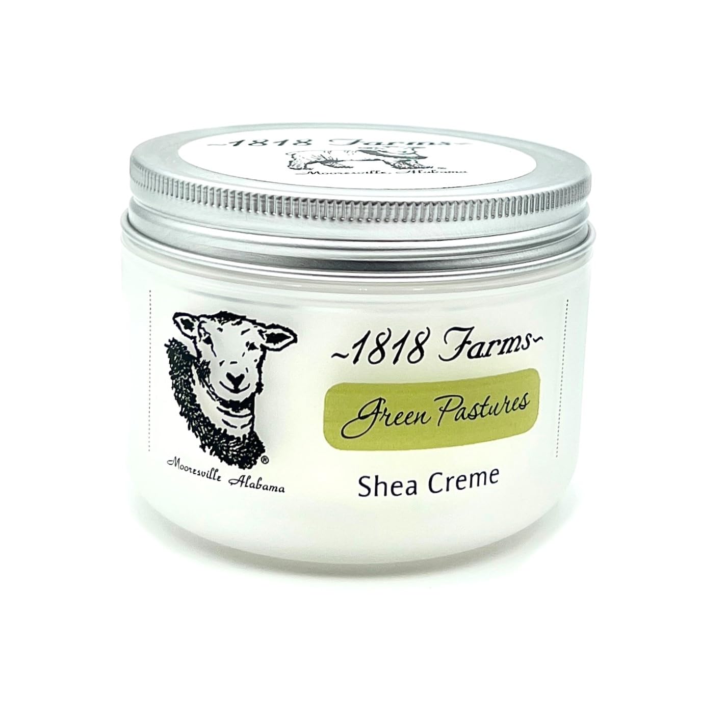 1818 Farms Shea Creme, 8 Fluid Ounces, Green Pastures